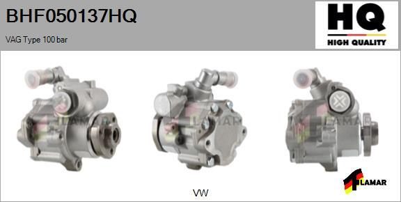 FLAMAR BHF050137HQ - Hydraulic Pump, steering system autospares.lv