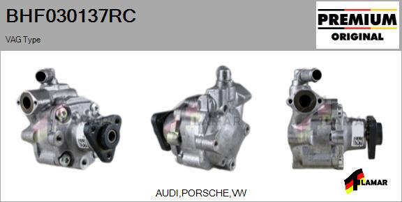 FLAMAR BHF030137RC - Hydraulic Pump, steering system autospares.lv