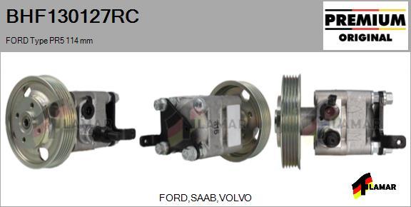 FLAMAR BHF130127RC - Hydraulic Pump, steering system autospares.lv