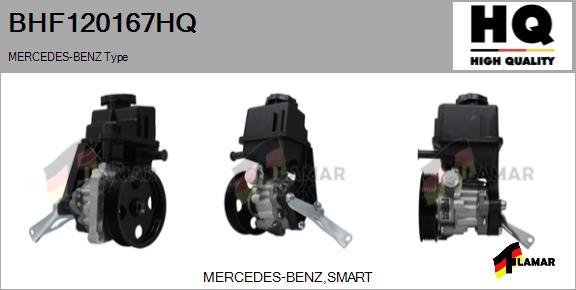 FLAMAR BHF120167HQ - Hydraulic Pump, steering system autospares.lv