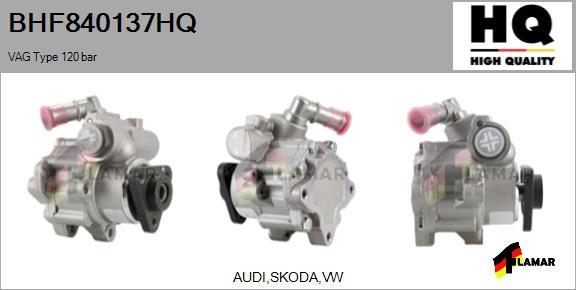 FLAMAR BHF840137HQ - Hydraulic Pump, steering system autospares.lv