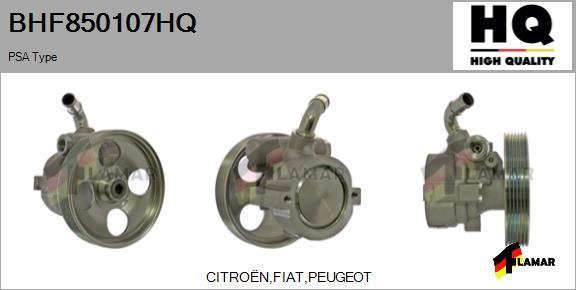 FLAMAR BHF850107HQ - Hydraulic Pump, steering system autospares.lv