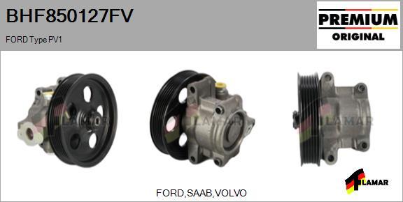 FLAMAR BHF850127FV - Hydraulic Pump, steering system autospares.lv