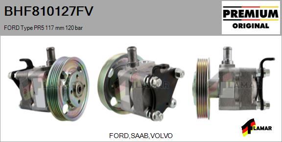 FLAMAR BHF810127FV - Hydraulic Pump, steering system autospares.lv