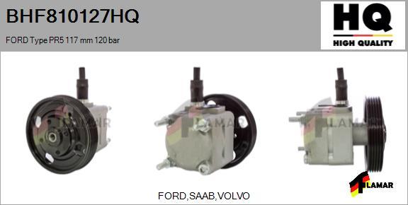 FLAMAR BHF810127HQ
 - Hydraulic Pump, steering system autospares.lv