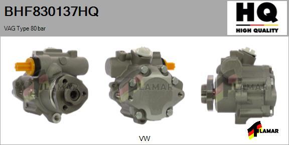 FLAMAR BHF830137HQ - Hydraulic Pump, steering system autospares.lv