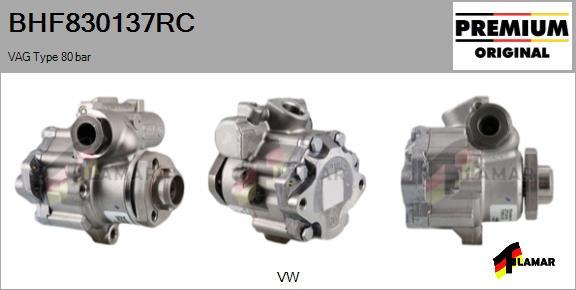 FLAMAR BHF830137RC - Hydraulic Pump, steering system autospares.lv