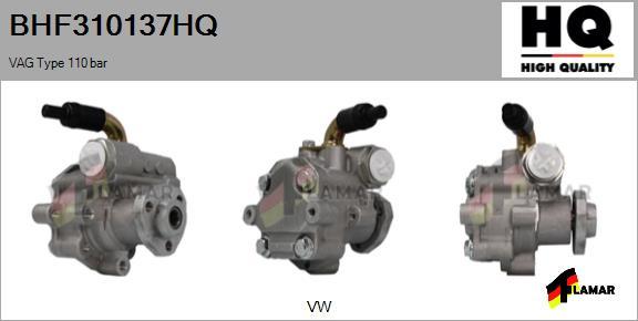 FLAMAR BHF310137HQ - Hydraulic Pump, steering system autospares.lv