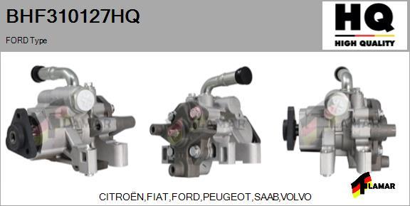 FLAMAR BHF310127HQ - Hydraulic Pump, steering system autospares.lv