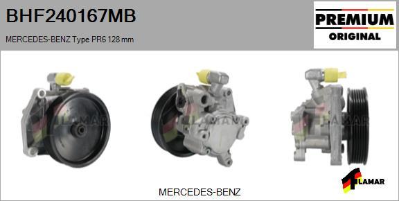 FLAMAR BHF240167MB - Hydraulic Pump, steering system autospares.lv