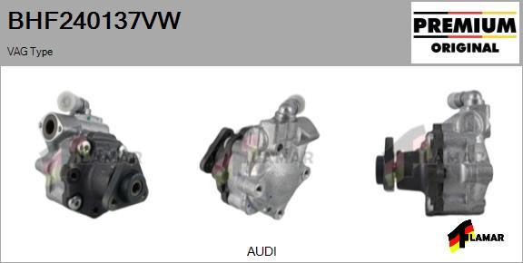 FLAMAR BHF240137VW - Hydraulic Pump, steering system autospares.lv