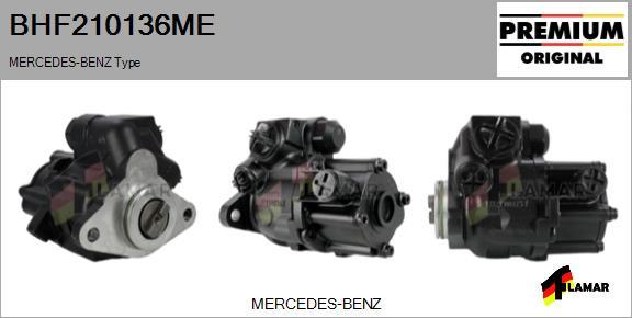 FLAMAR BHF210136ME - Hydraulic Pump, steering system autospares.lv