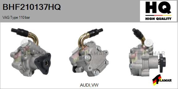 FLAMAR BHF210137HQ - Hydraulic Pump, steering system autospares.lv