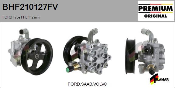 FLAMAR BHF210127FV - Hydraulic Pump, steering system autospares.lv