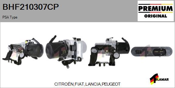 FLAMAR BHF210307CP - Hydraulic Pump, steering system autospares.lv