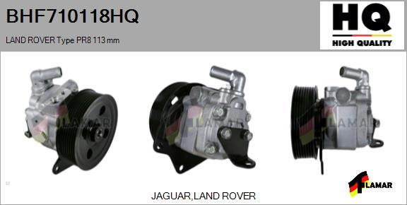 FLAMAR BHF710118HQ - Hydraulic Pump, steering system autospares.lv