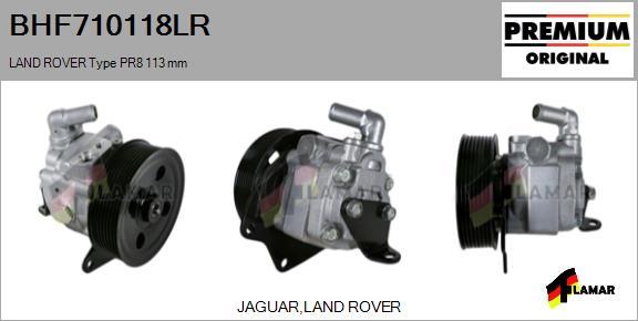 FLAMAR BHF710118LR - Hydraulic Pump, steering system autospares.lv