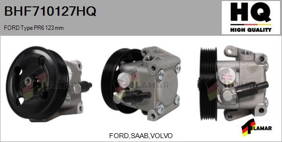 FLAMAR BHF710127HQ - Hydraulic Pump, steering system autospares.lv