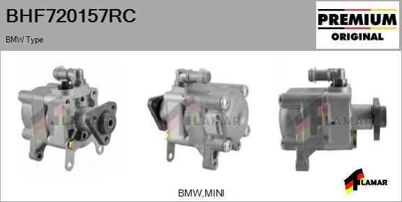 FLAMAR BHF720157RC - Hydraulic Pump, steering system autospares.lv