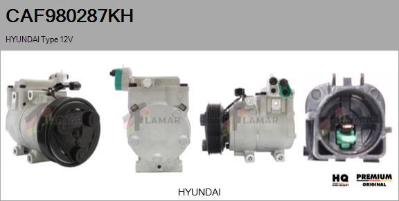 FLAMAR CAF980287KH - Compressor, air conditioning autospares.lv