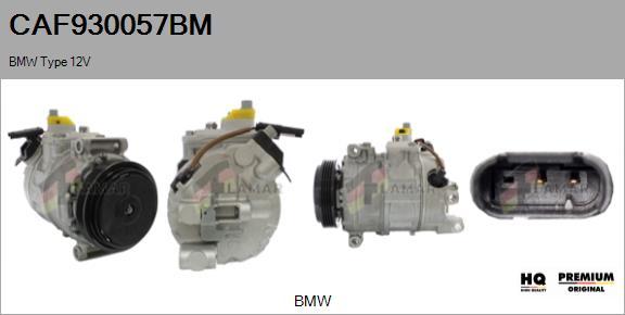 FLAMAR CAF930057BM - Compressor, air conditioning autospares.lv