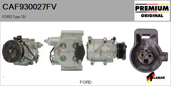 FLAMAR CAF930027FV - Compressor, air conditioning autospares.lv