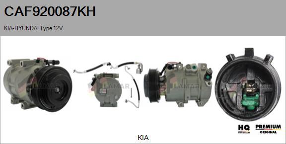 FLAMAR CAF920087KH - Compressor, air conditioning autospares.lv