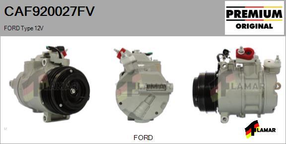 FLAMAR CAF920027FV - Compressor, air conditioning autospares.lv