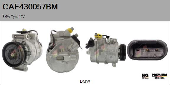 FLAMAR CAF430057BM - Compressor, air conditioning autospares.lv