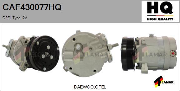 FLAMAR CAF430077HQ - Compressor, air conditioning autospares.lv