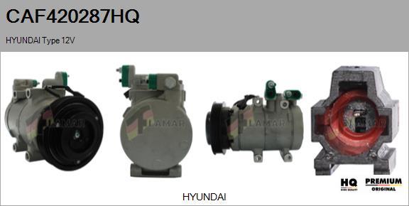 FLAMAR CAF420287HQ - Compressor, air conditioning autospares.lv