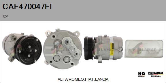 FLAMAR CAF470047FI - Compressor, air conditioning autospares.lv