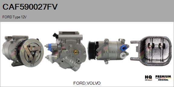 FLAMAR CAF590027FV - Compressor, air conditioning autospares.lv