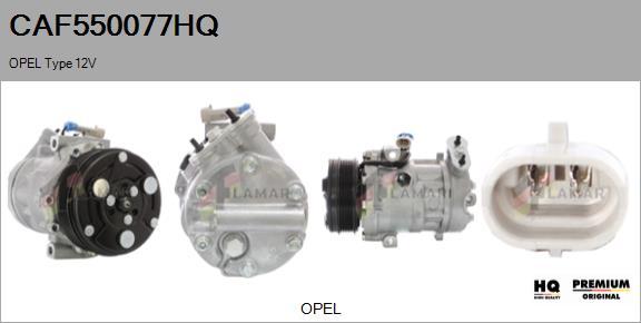 FLAMAR CAF550077HQ - Compressor, air conditioning autospares.lv