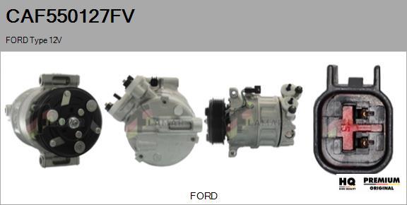 FLAMAR CAF550127FV - Compressor, air conditioning autospares.lv