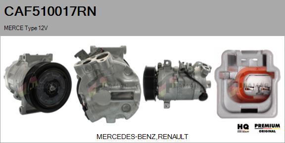 FLAMAR CAF510017RN - Compressor, air conditioning autospares.lv