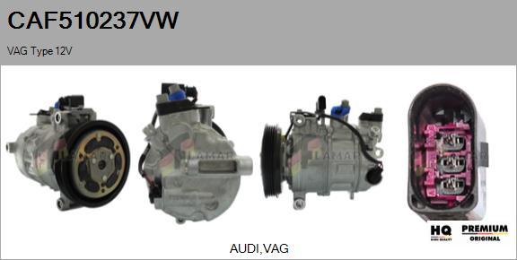 FLAMAR CAF510237VW - Compressor, air conditioning autospares.lv