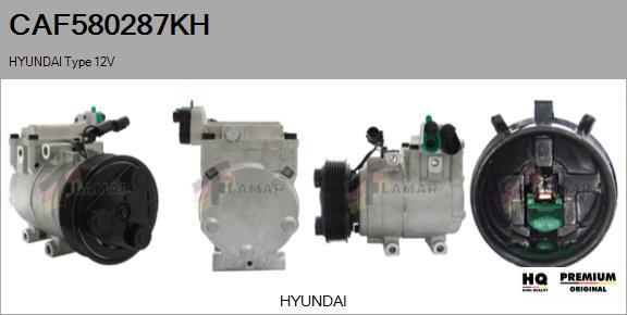 FLAMAR CAF580287KH - Compressor, air conditioning autospares.lv