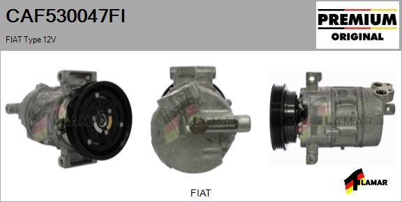 FLAMAR CAF530047FI - Compressor, air conditioning autospares.lv