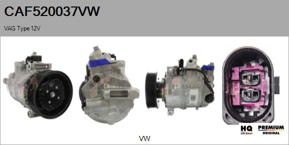 FLAMAR CAF520037VW - Compressor, air conditioning autospares.lv