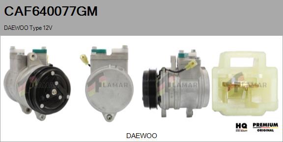 FLAMAR CAF640077GM - Compressor, air conditioning autospares.lv