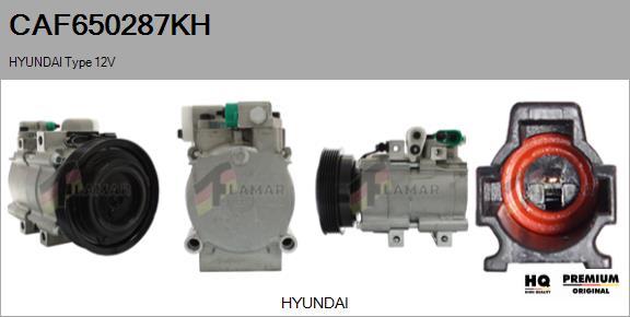 FLAMAR CAF650287KH - Compressor, air conditioning autospares.lv