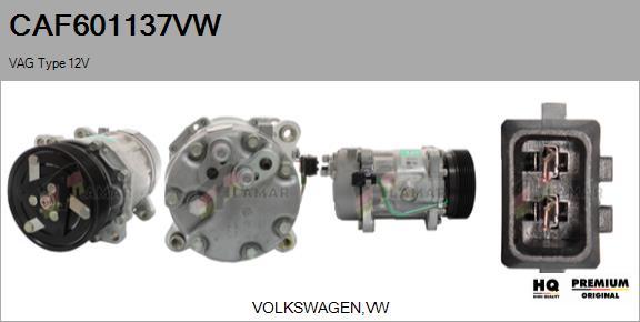 FLAMAR CAF601137VW - Compressor, air conditioning autospares.lv