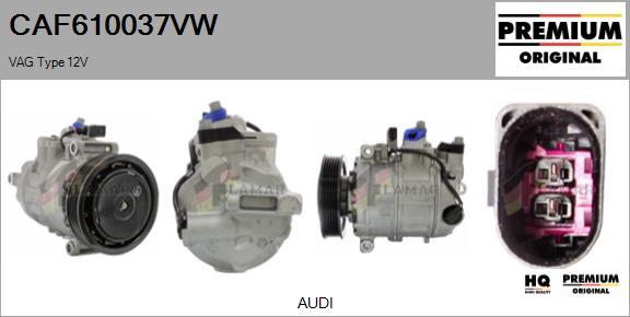 FLAMAR CAF610037VW - Compressor, air conditioning autospares.lv