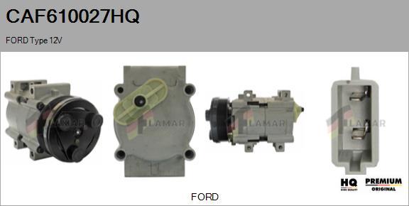 FLAMAR CAF610027HQ - Compressor, air conditioning autospares.lv