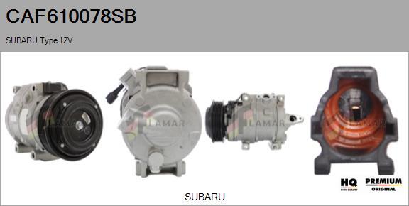 FLAMAR CAF610078SB - Compressor, air conditioning autospares.lv