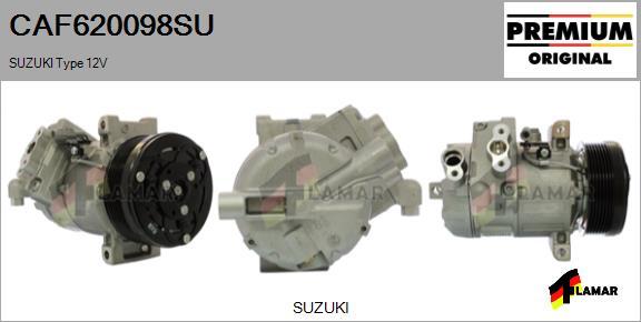 FLAMAR CAF620098SU - Compressor, air conditioning autospares.lv