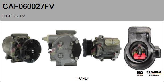 FLAMAR CAF060027FV - Compressor, air conditioning autospares.lv