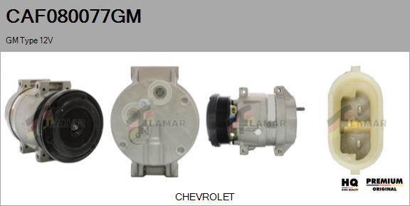 FLAMAR CAF080077GM - Compressor, air conditioning autospares.lv