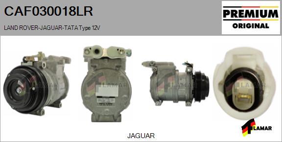 FLAMAR CAF030018LR - Compressor, air conditioning autospares.lv